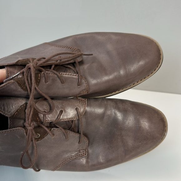 Timberland Revenia Brown Leather Chukka Boots Size 10